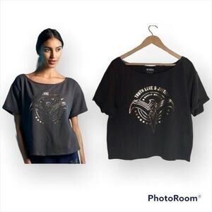 Her Universe Wonder Woman WW84 NWT Women's Junior Small Cropped Lounge Top